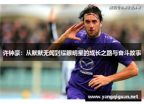 许钟豪：从默默无闻到耀眼明星的成长之路与奋斗故事